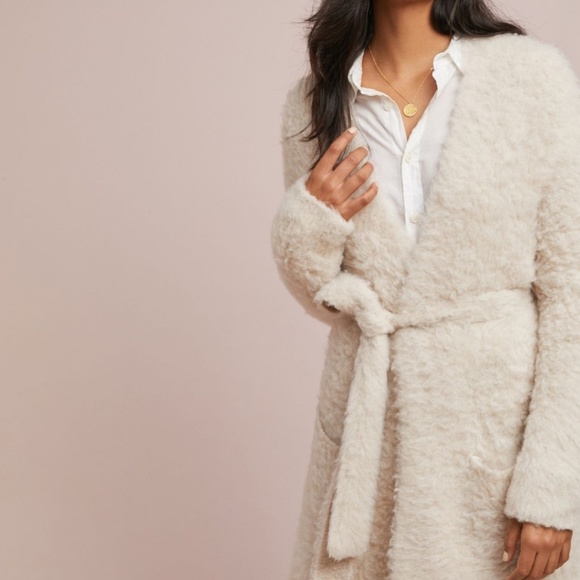 🔥LAST 1🔥NWT ANTHRO COZY WOOL BLEND CARDIGAN - Picture 2 of 6